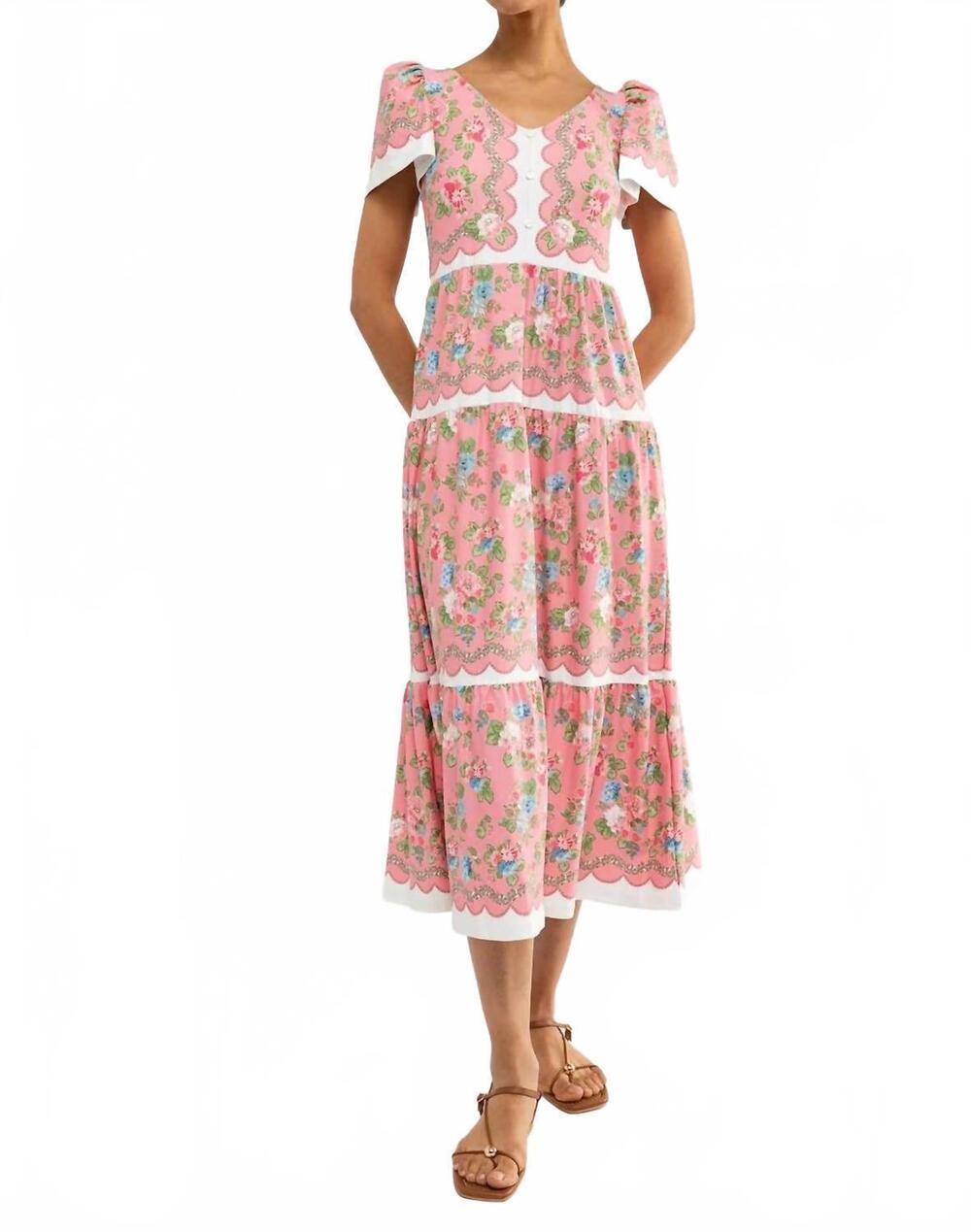NEW SMITH & QUINN women's agatha dress in cottage rose